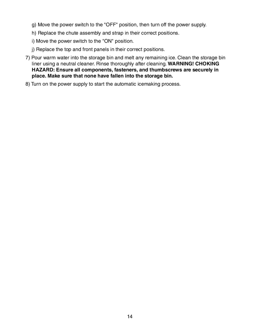 Hoshizaki F-450MAH(-C) instruction manual 