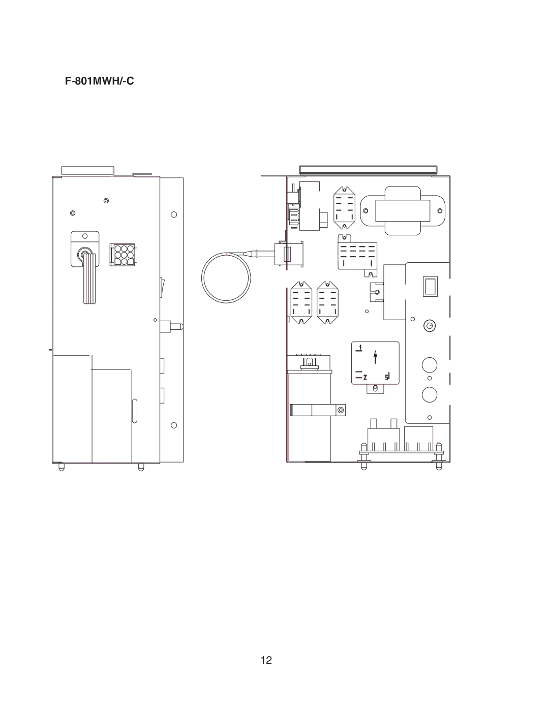 Hoshizaki F-801MAH/-C, F-801MWH/-C service manual Relay Gear 