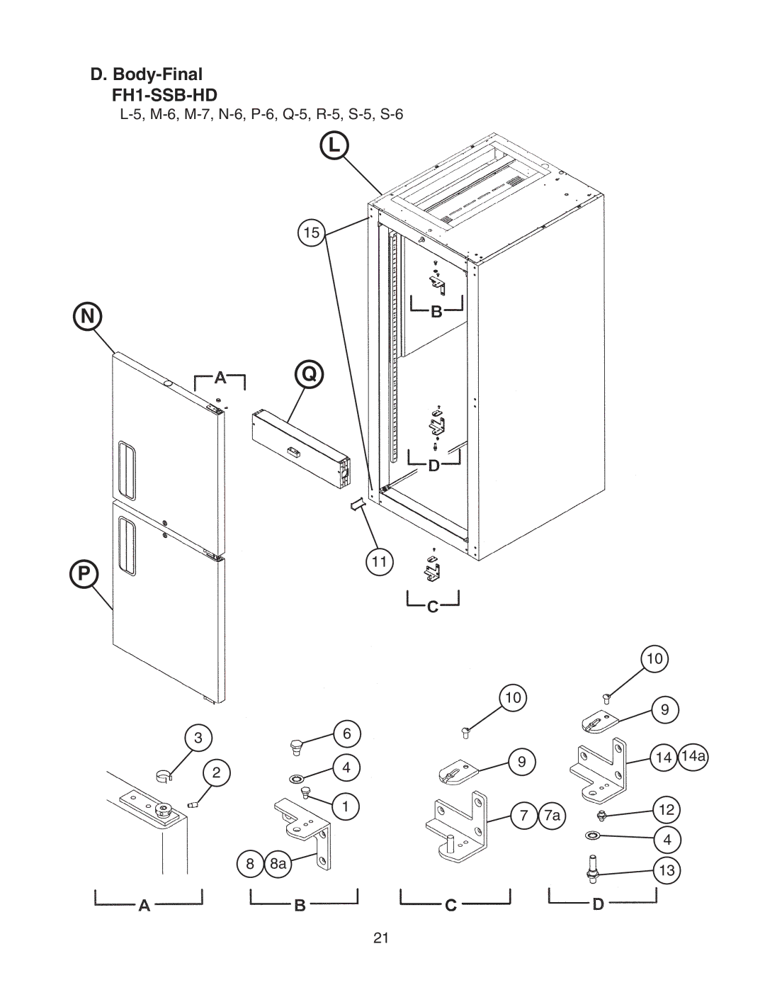 Hoshizaki FH1-SSB(-HD) manual M-6, M-7, N-6, P-6, Q-5, R-5, S-5, S-6 