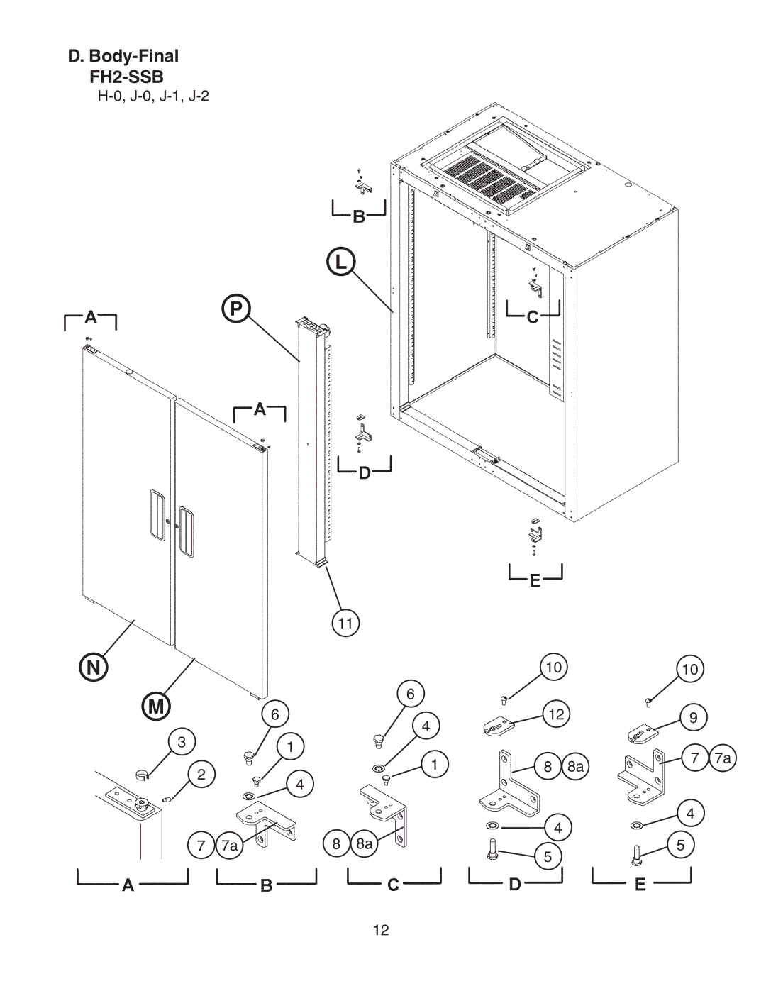 Hoshizaki FH2-SSB manual J-0, J-1, J-2 