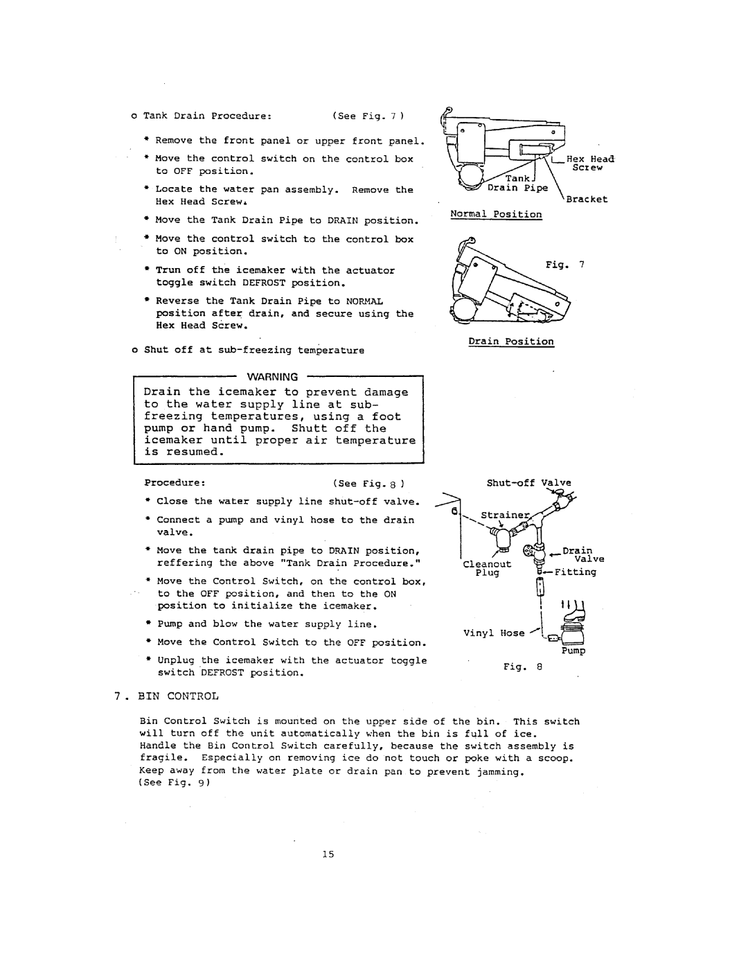 Hoshizaki IM-122J, IM-202J manual 