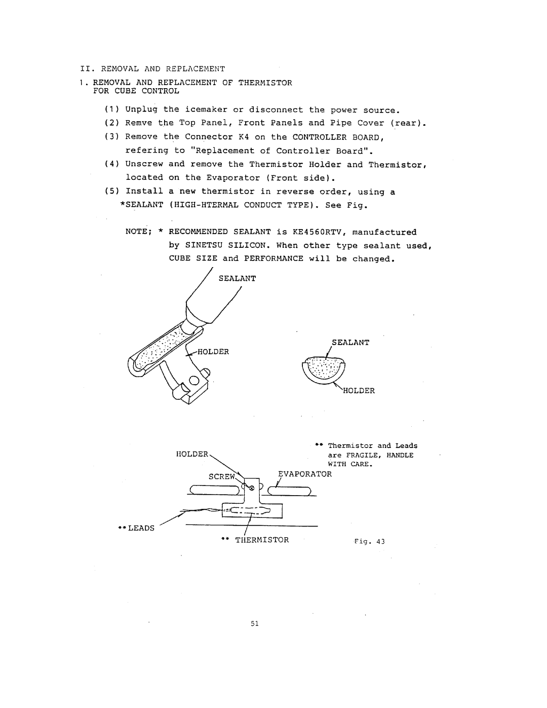 Hoshizaki IM-202J, IM-122J manual 