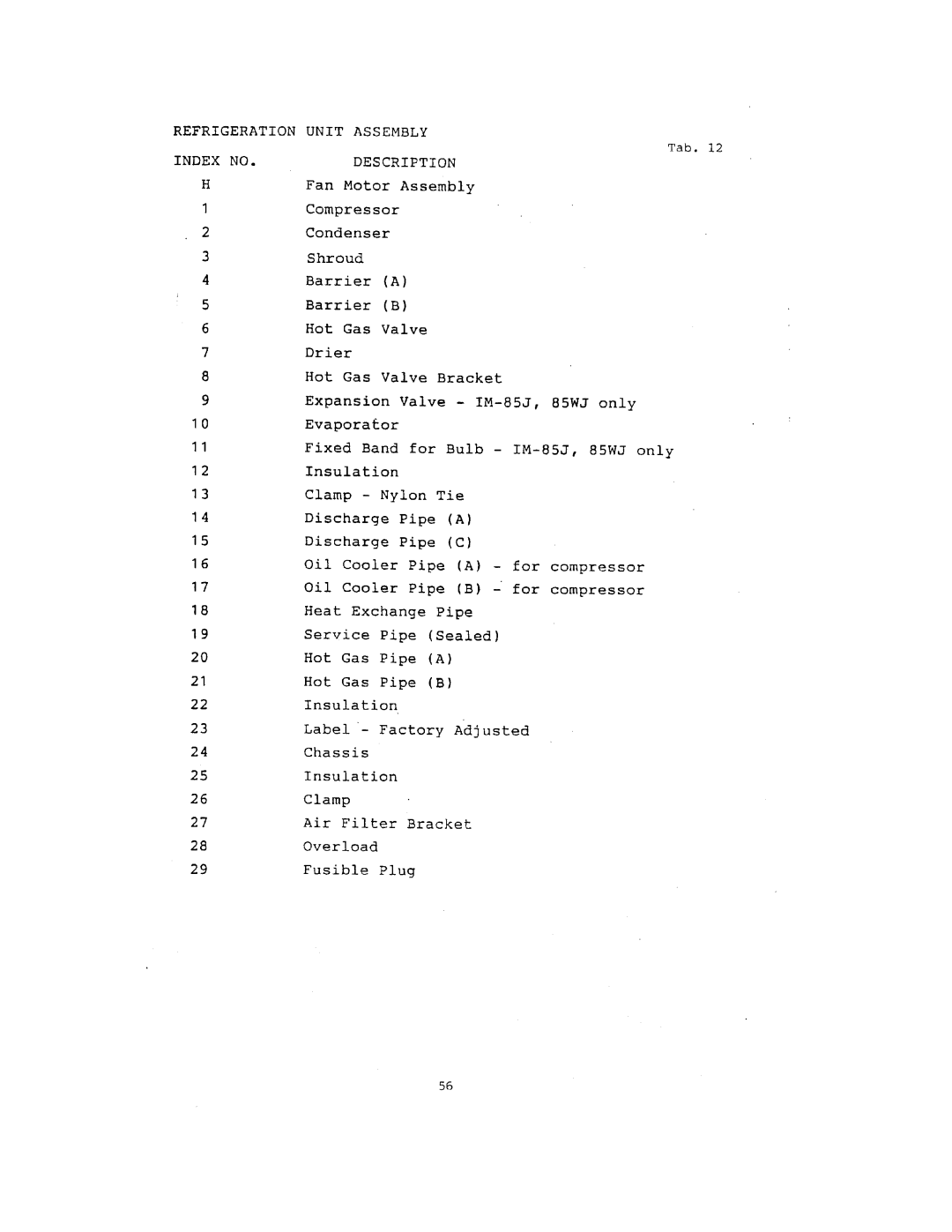 Hoshizaki IM-122J, IM-202J manual 