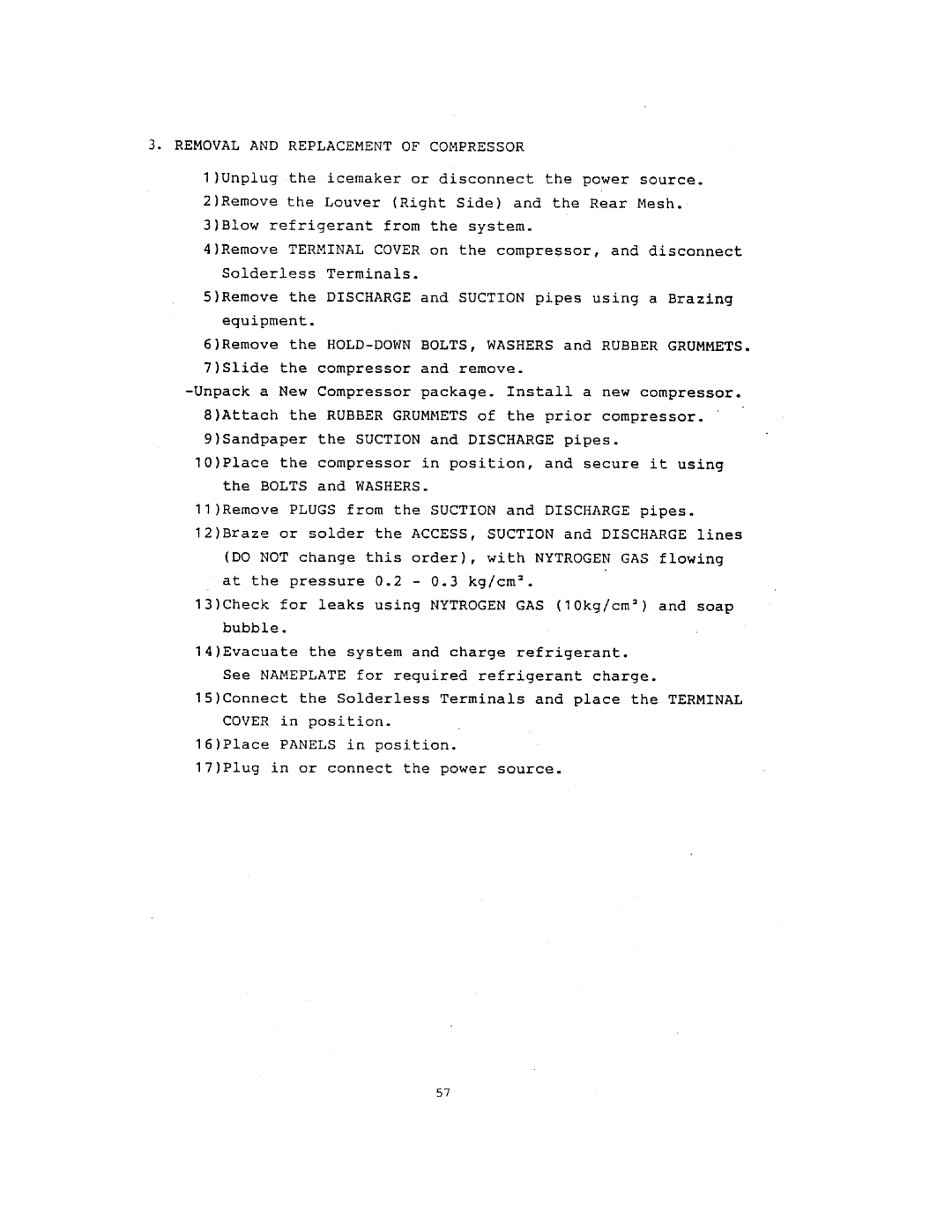 Hoshizaki IM-202J, IM-122J manual 