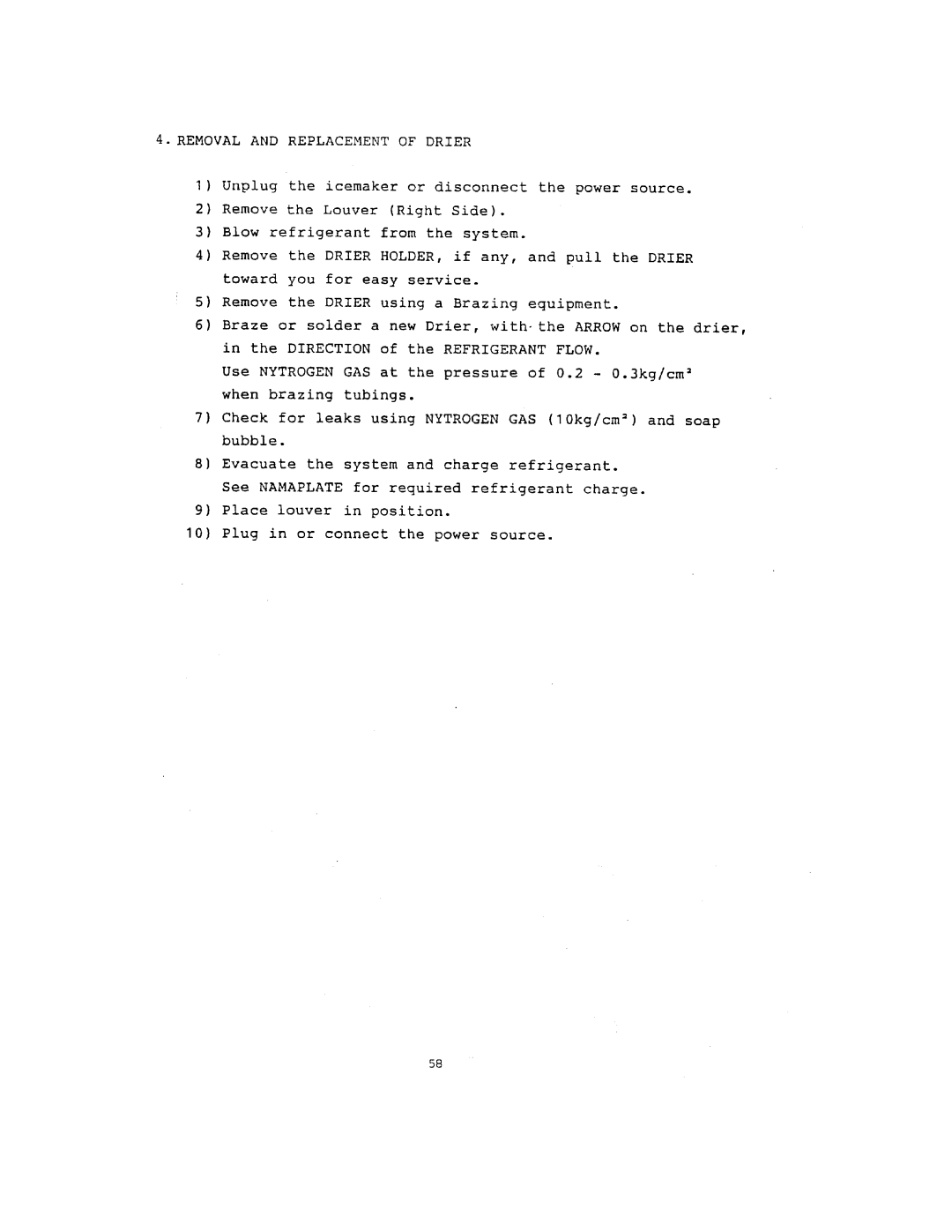 Hoshizaki IM-122J, IM-202J manual 