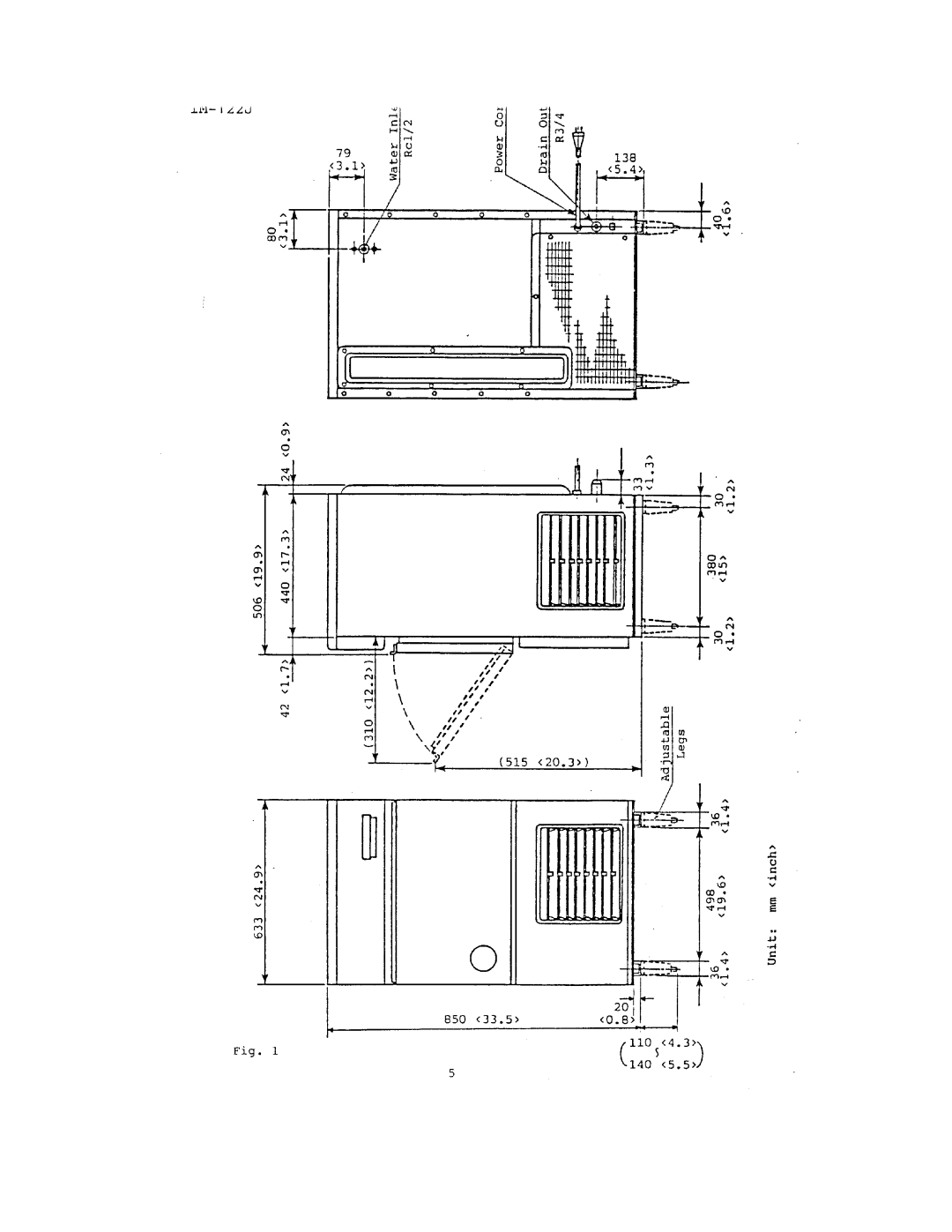 Hoshizaki IM-122J, IM-202J manual 