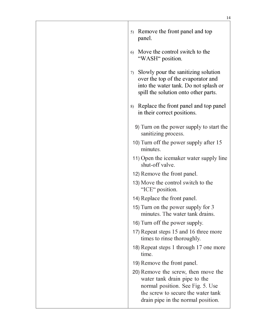 Hoshizaki IM-500SAA manual 