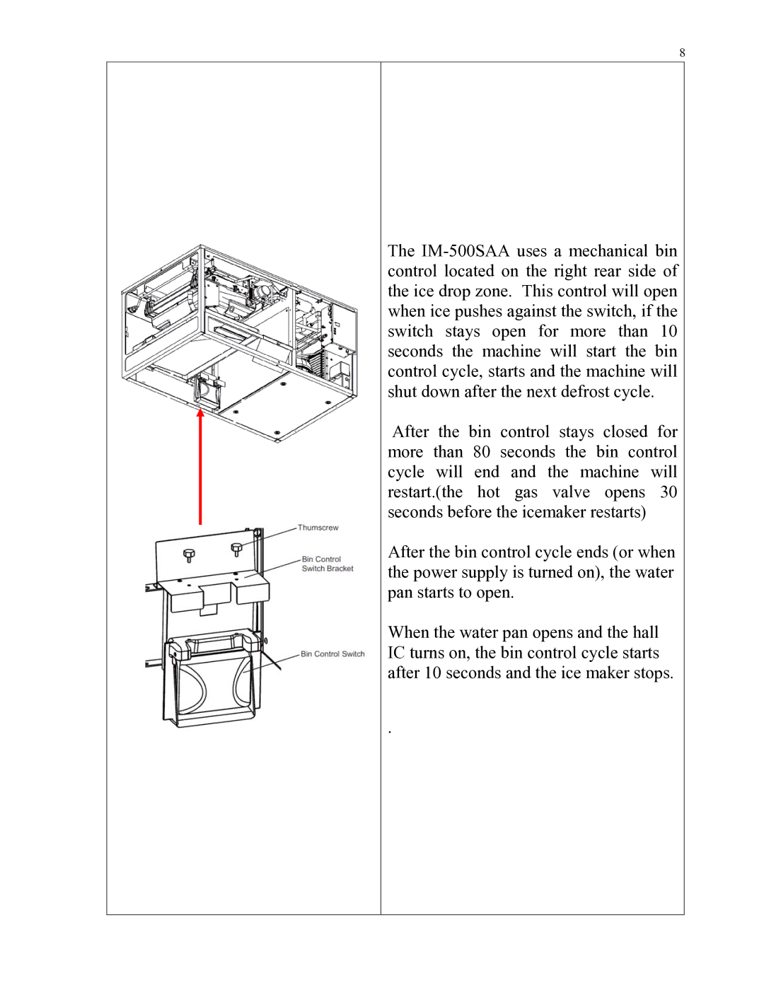 Hoshizaki IM-500SAA manual 