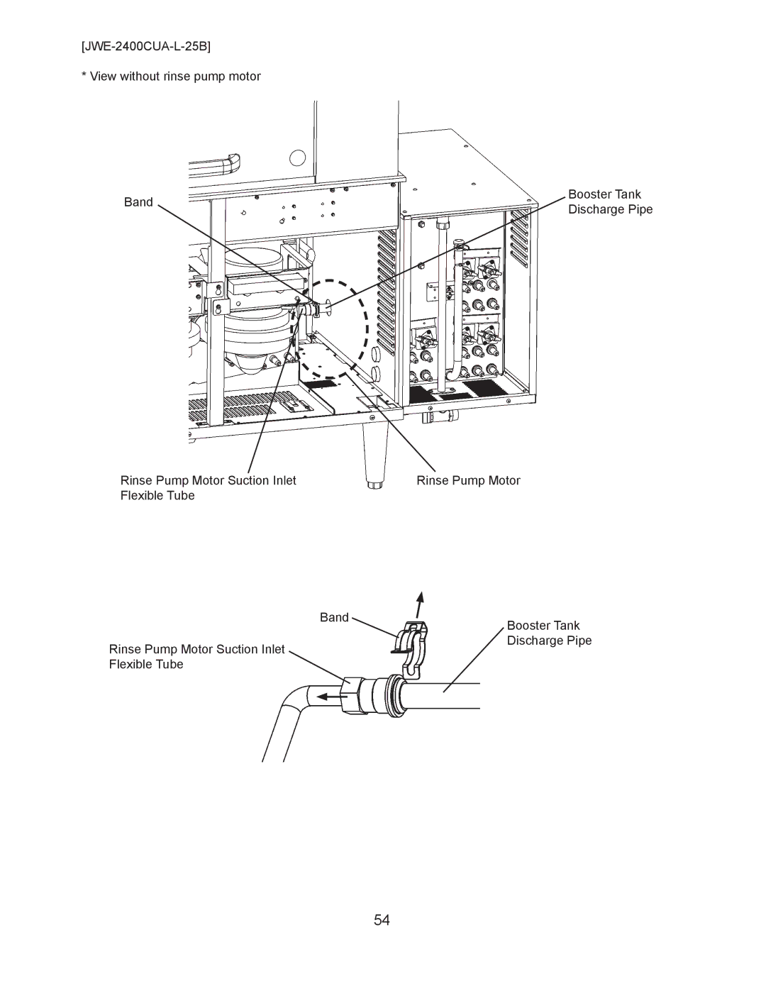 Hoshizaki JWE-2400CUA-R-25B, JWE-24000CUA-L-25B service manual 