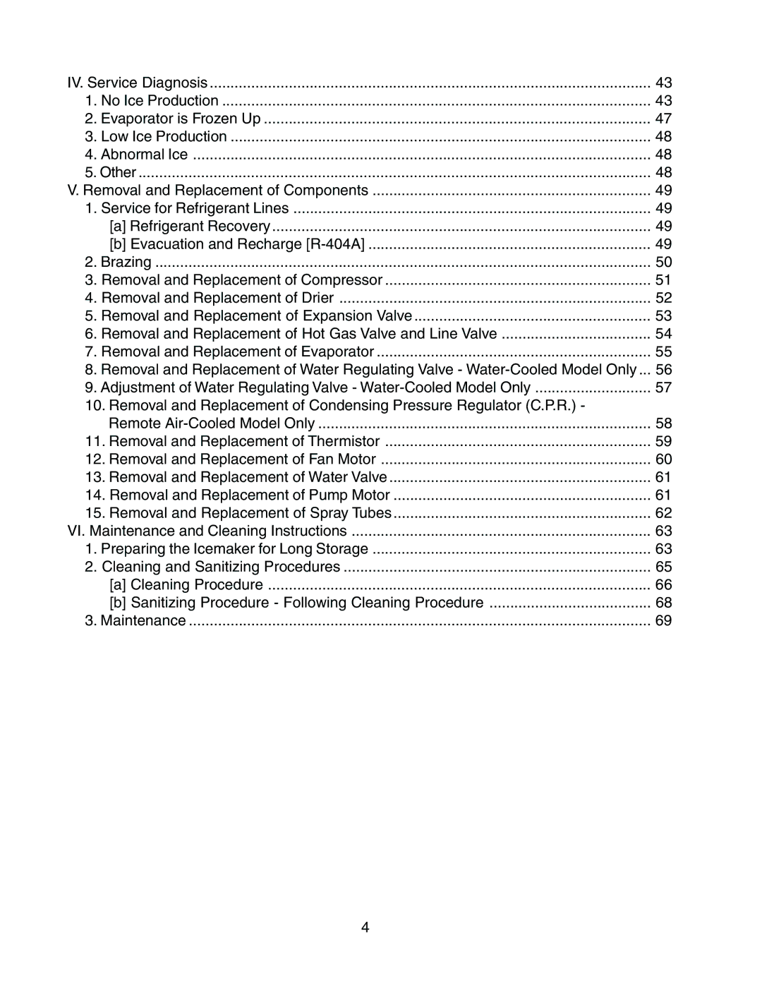 Hoshizaki KM-1300SAH3, KM-1300SWH3, KM-1300SRH3 service manual 