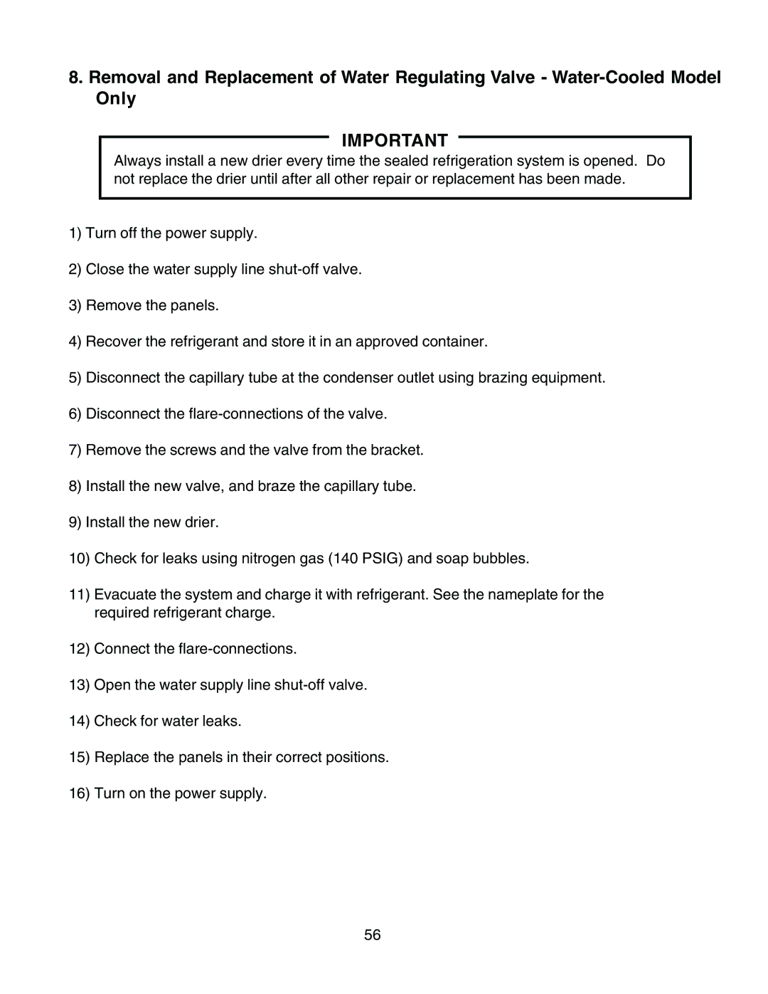 Hoshizaki KM-1300SAH3, KM-1300SWH3, KM-1300SRH3 service manual 