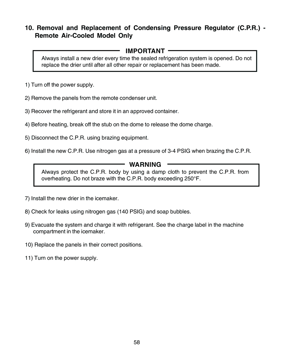 Hoshizaki KM-1300SAH3, KM-1300SWH3, KM-1300SRH3 service manual 