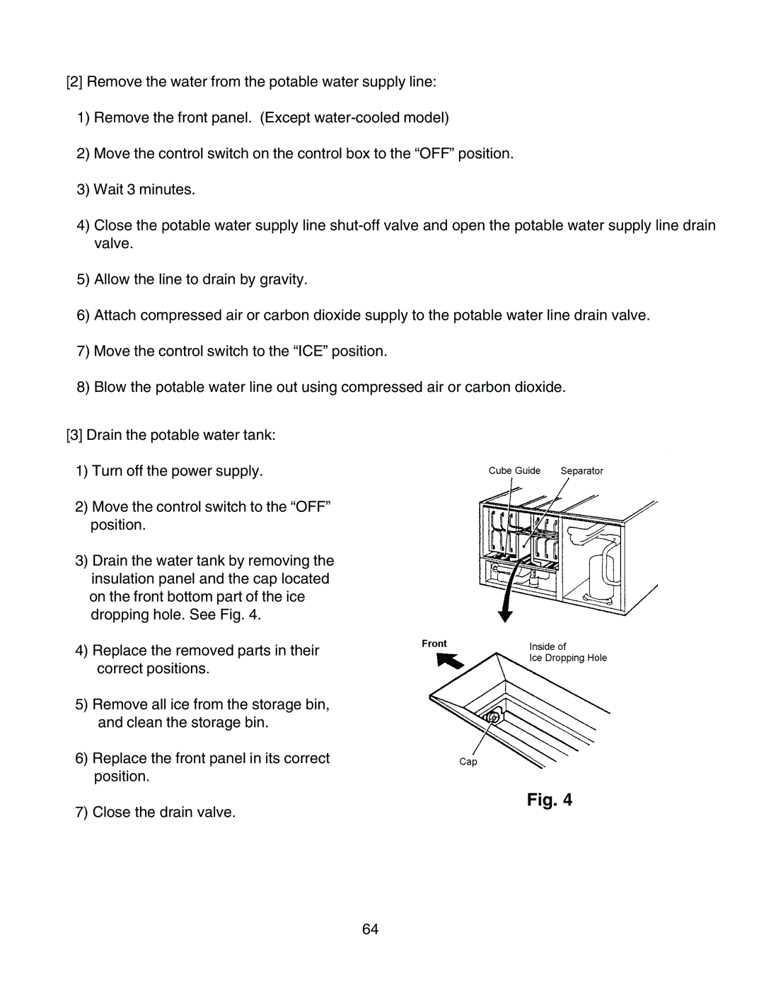 Hoshizaki KM-1300SAH3, KM-1300SWH3, KM-1300SRH3 service manual 