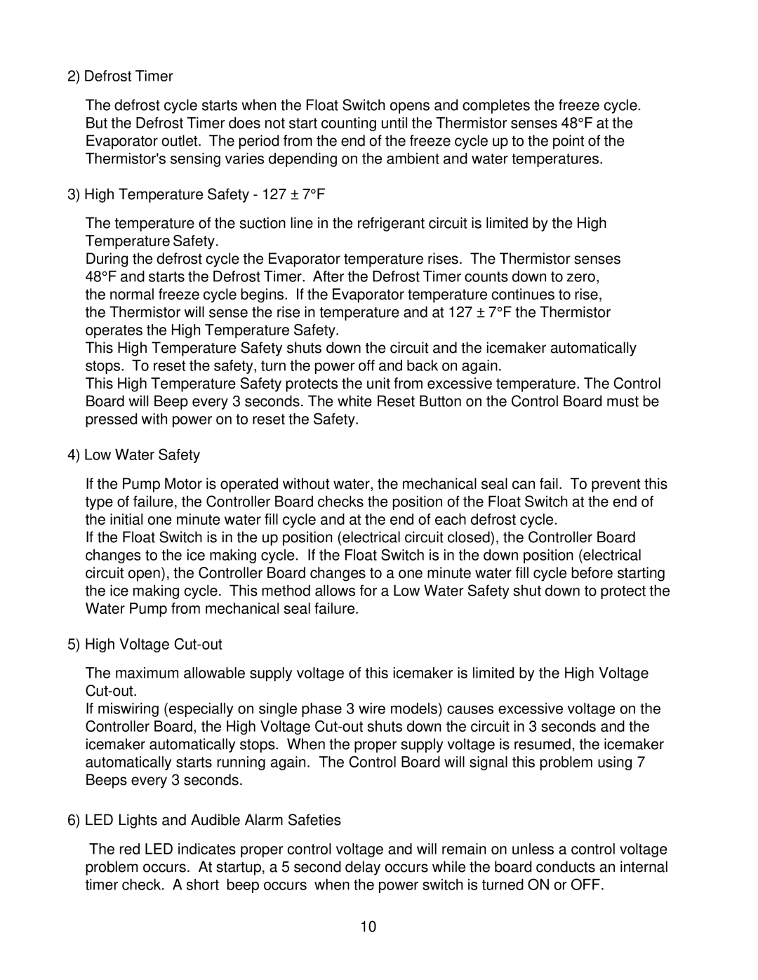 Hoshizaki KM-2400SRF3, KM-2400SRH3 service manual 