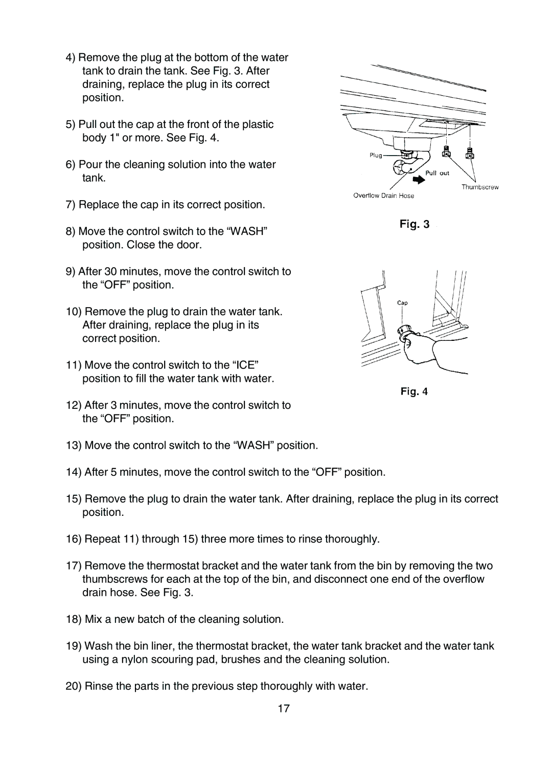 Hoshizaki KM-250BAF, KM-250BWF instruction manual 