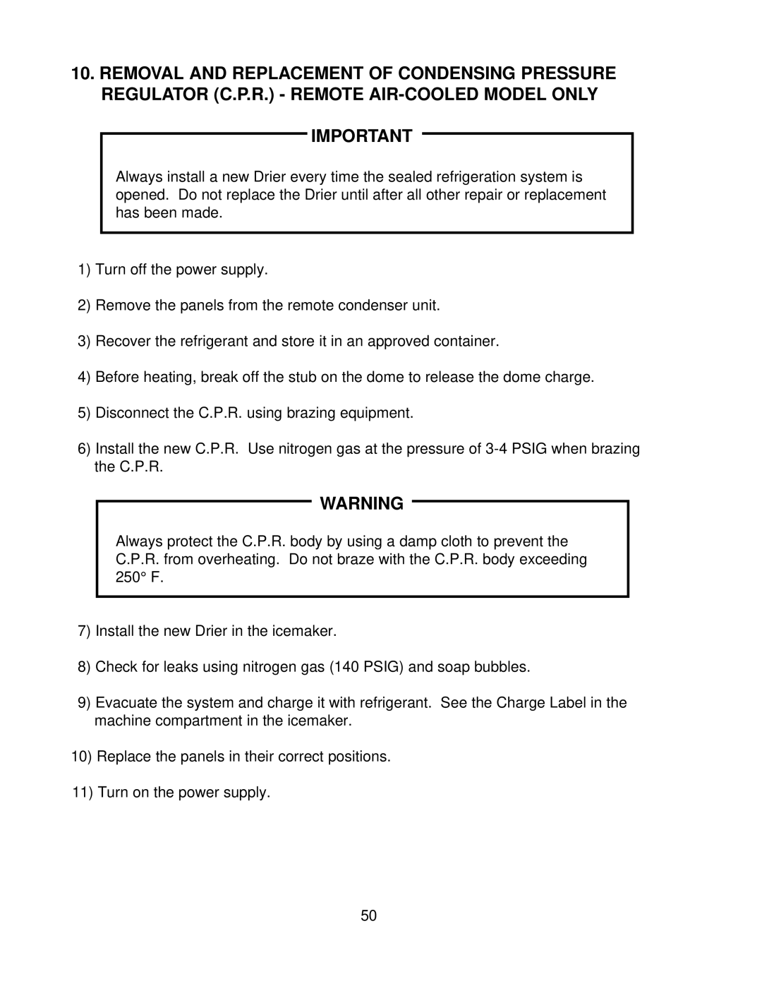 Hoshizaki KM-630MRF, KM-630MAF, KM-630MWF service manual 