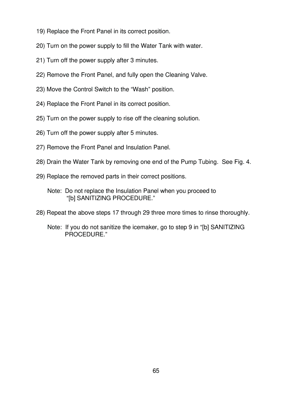 Hoshizaki KM-630MAH, KM-630MWH, KM-630MRH service manual 