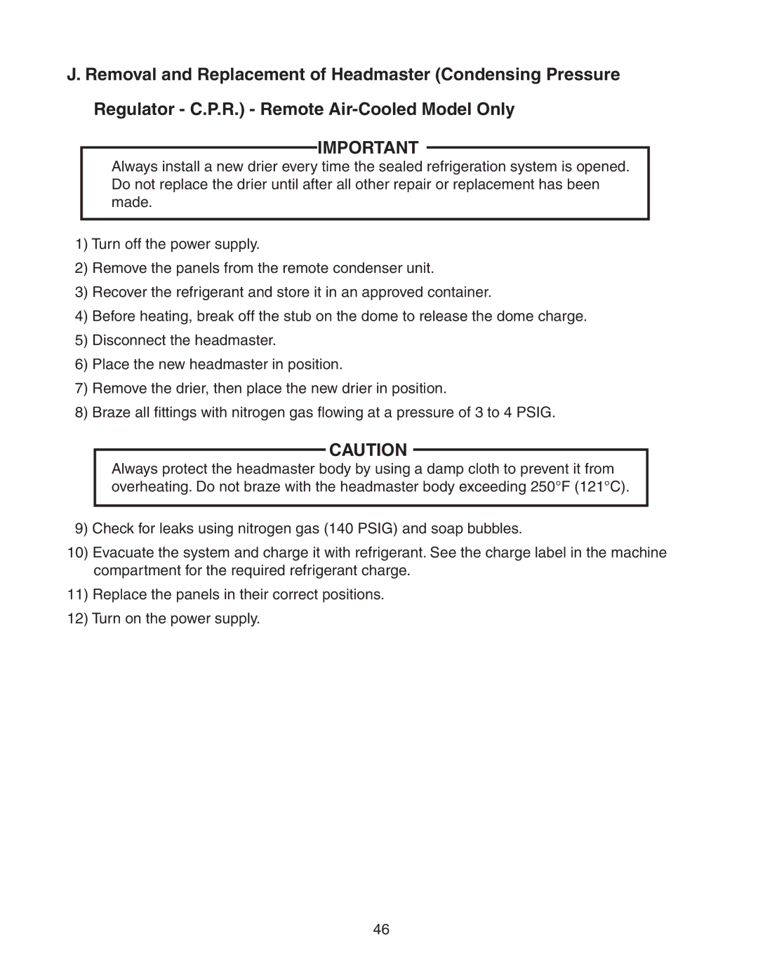 Hoshizaki KM-650MRH, KM-650MAH, KM-650MWH service manual 