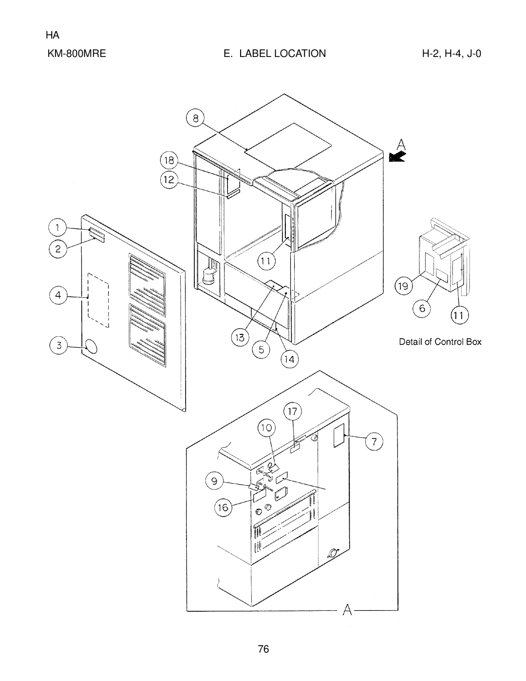 Hoshizaki KM-800MAE, KM-800MWE manual KM-800MRE 