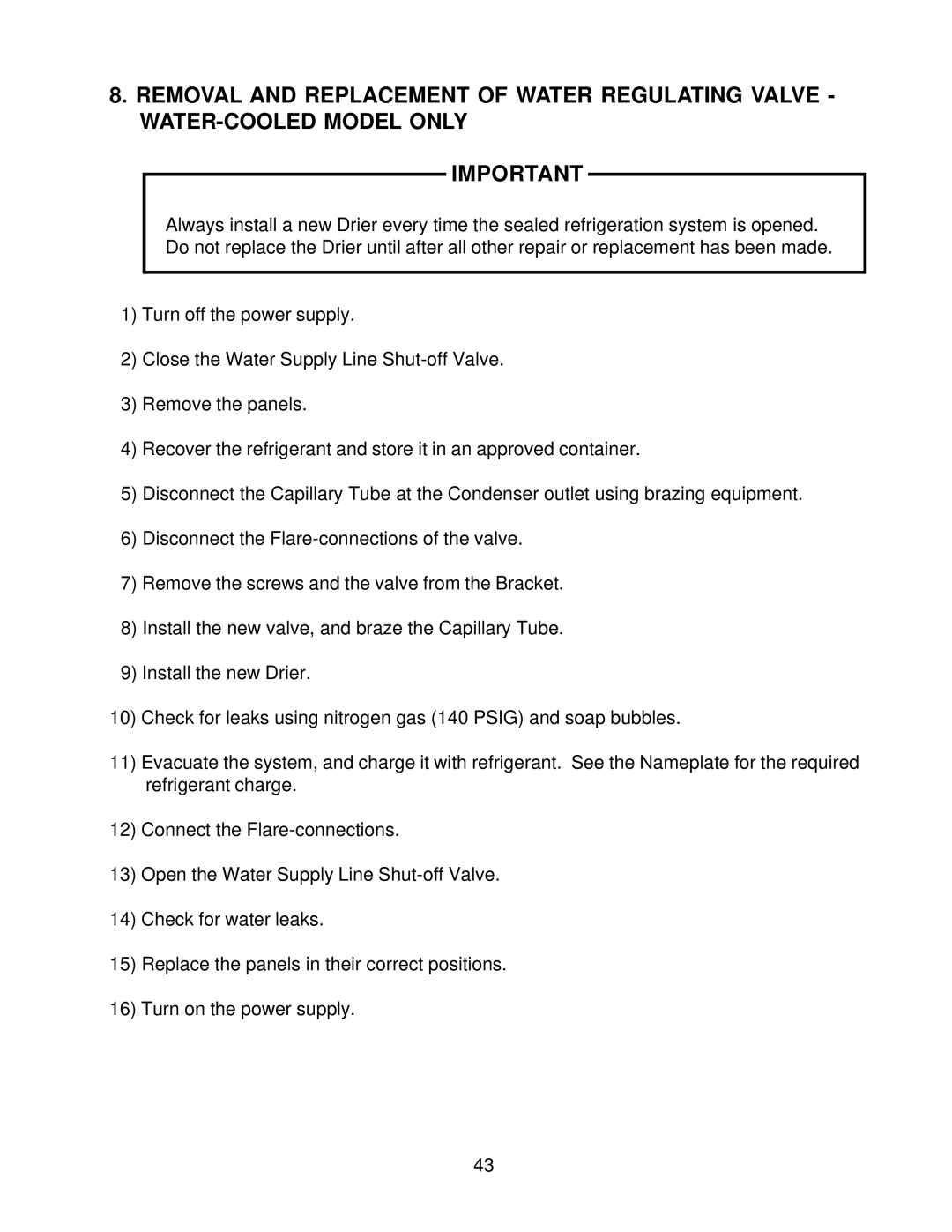 Hoshizaki KM-2000SWH3, KM2000SWF3, KM-2000SRH3, KM-2000SRF3 service manual 