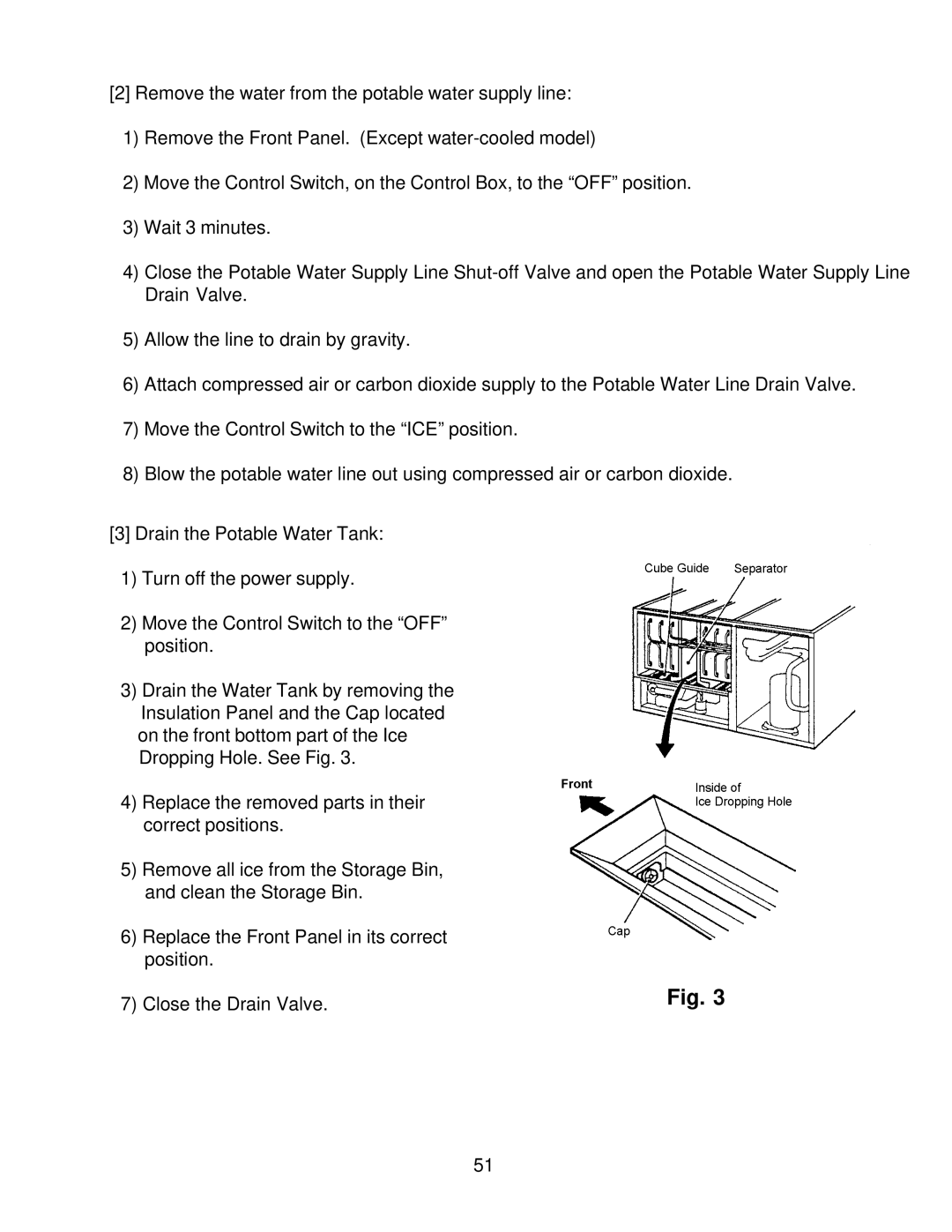 Hoshizaki KM-2000SWH3, KM2000SWF3, KM-2000SRH3, KM-2000SRF3 service manual 