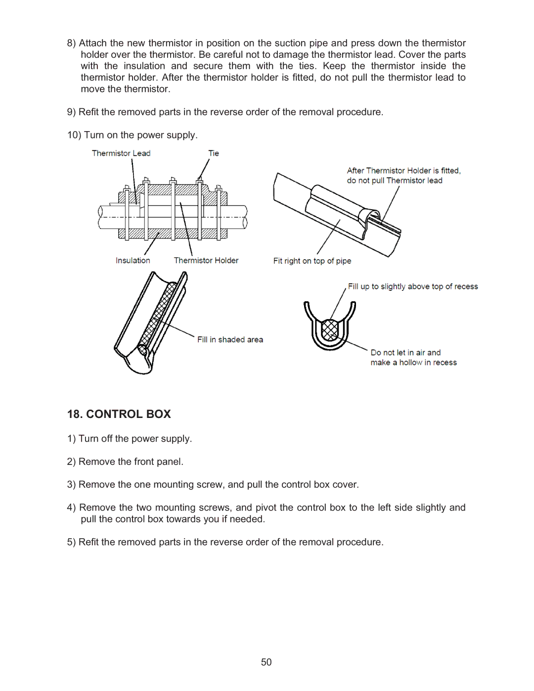 Hoshizaki KMD-410MAH, KMD-410MWH manual Control BOX 