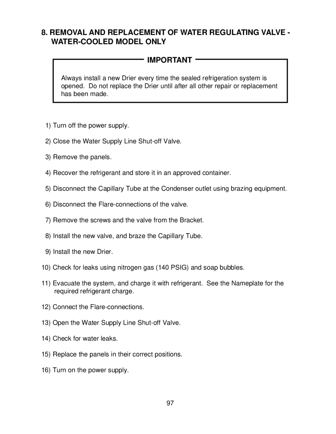 Hoshizaki KML F SERIES, KML H SERIES service manual 