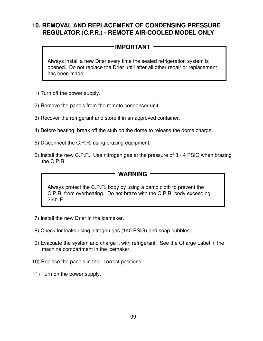 Hoshizaki KML F SERIES, KML H SERIES service manual 