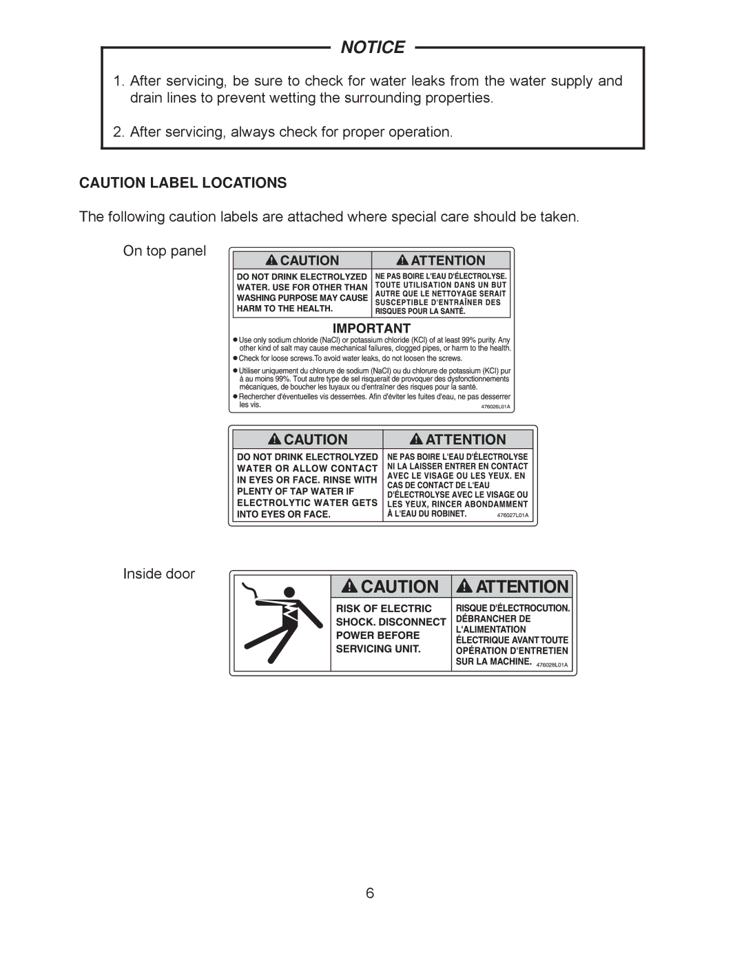 Hoshizaki ROX-20TB2-U service manual 