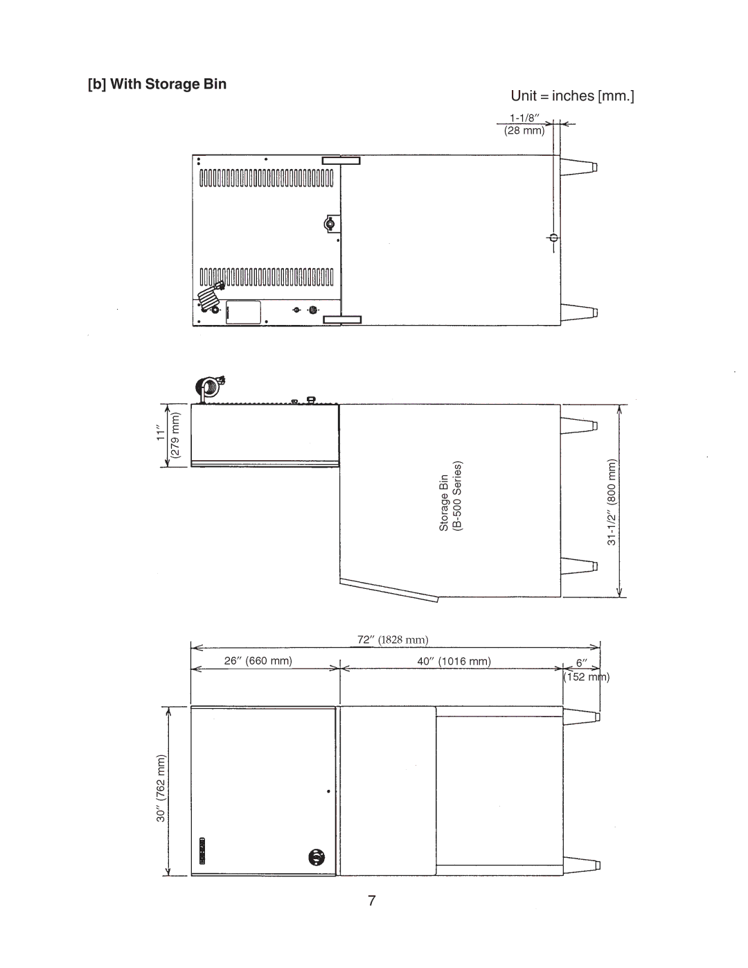 Hoshizaki SRC-10H instruction manual With Storage Bin 