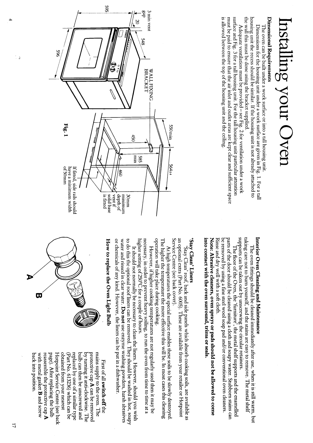 Hotpoint 6100 manual 