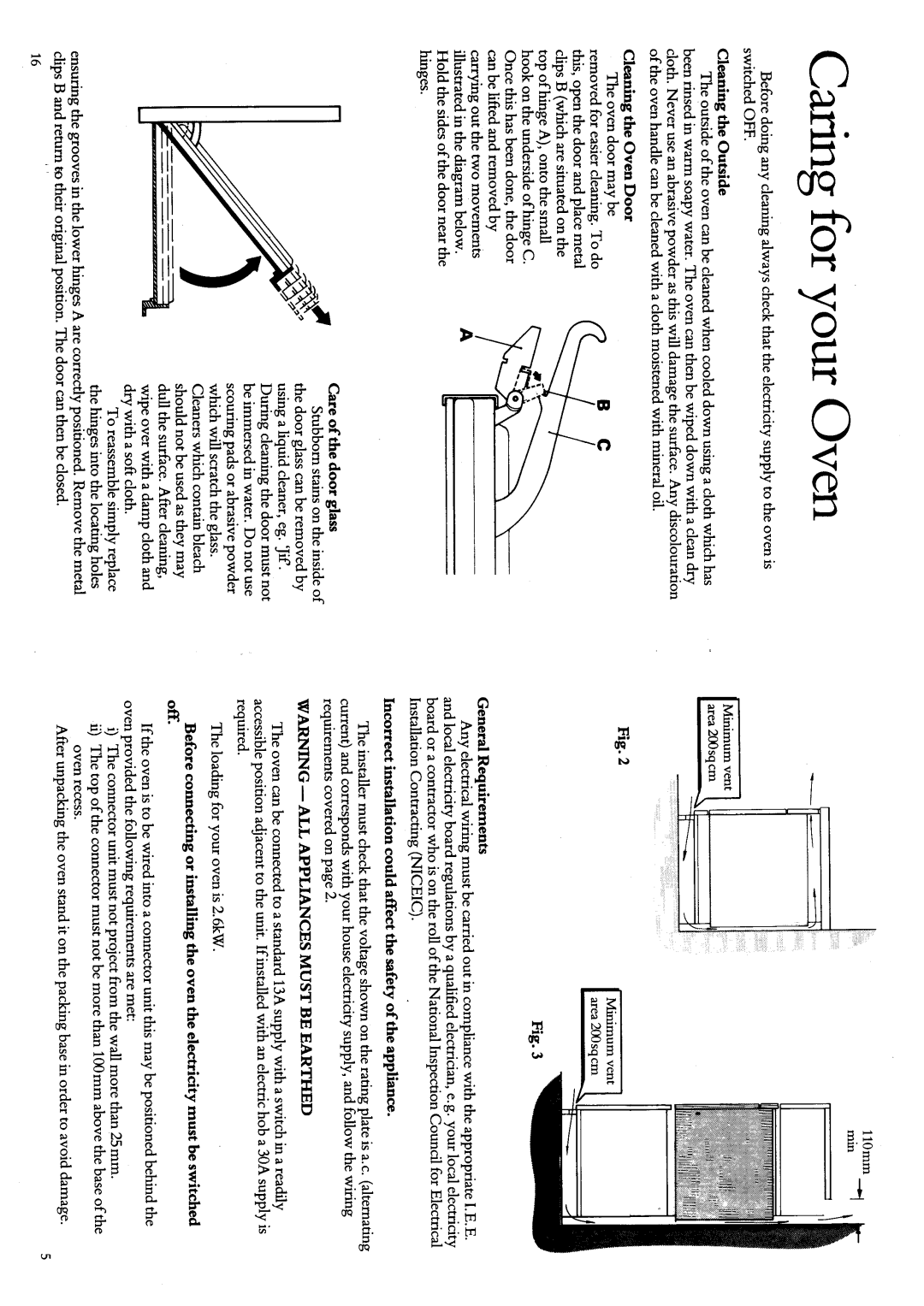 Hotpoint 6100 manual 