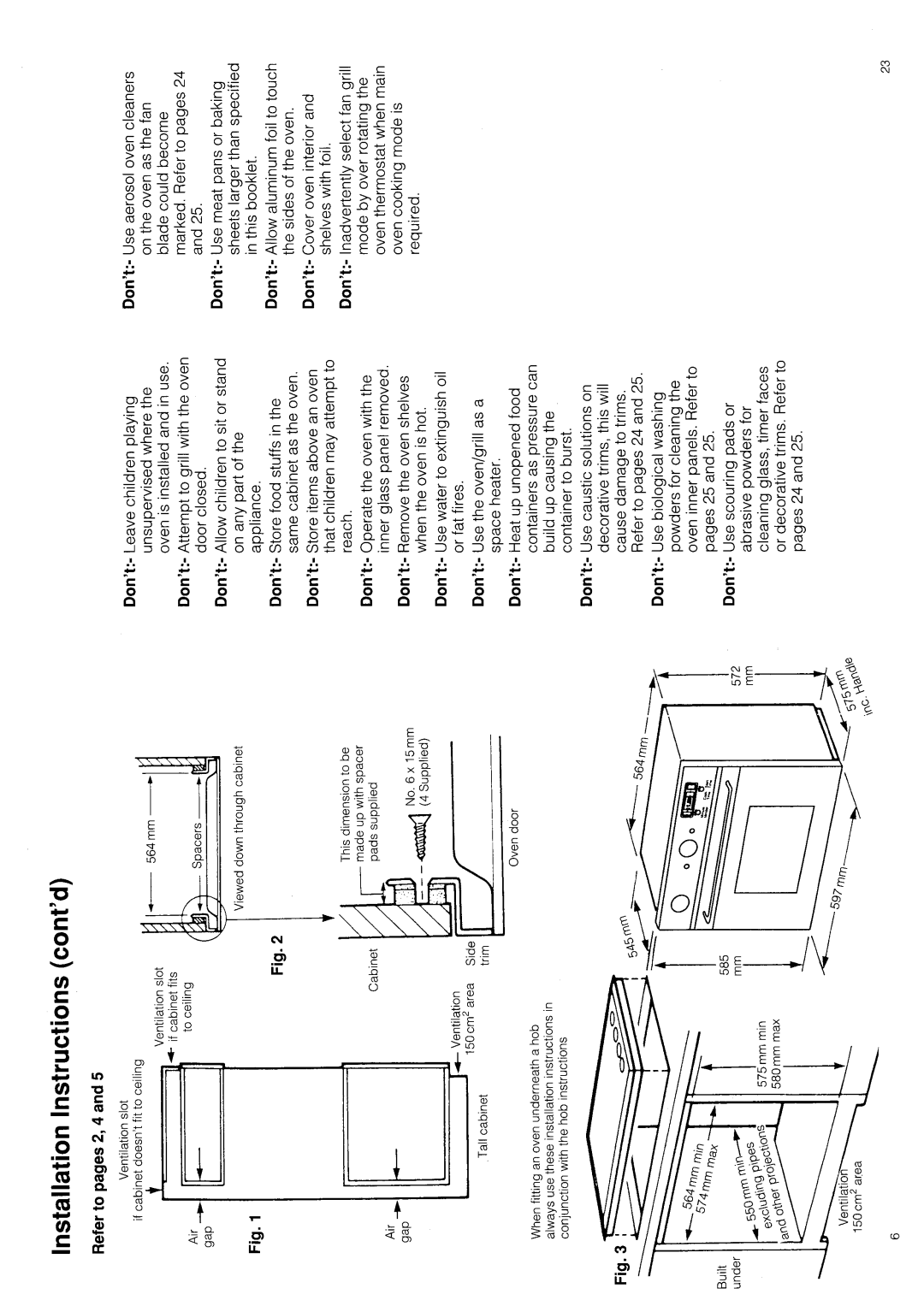 Hotpoint 6112 manual 