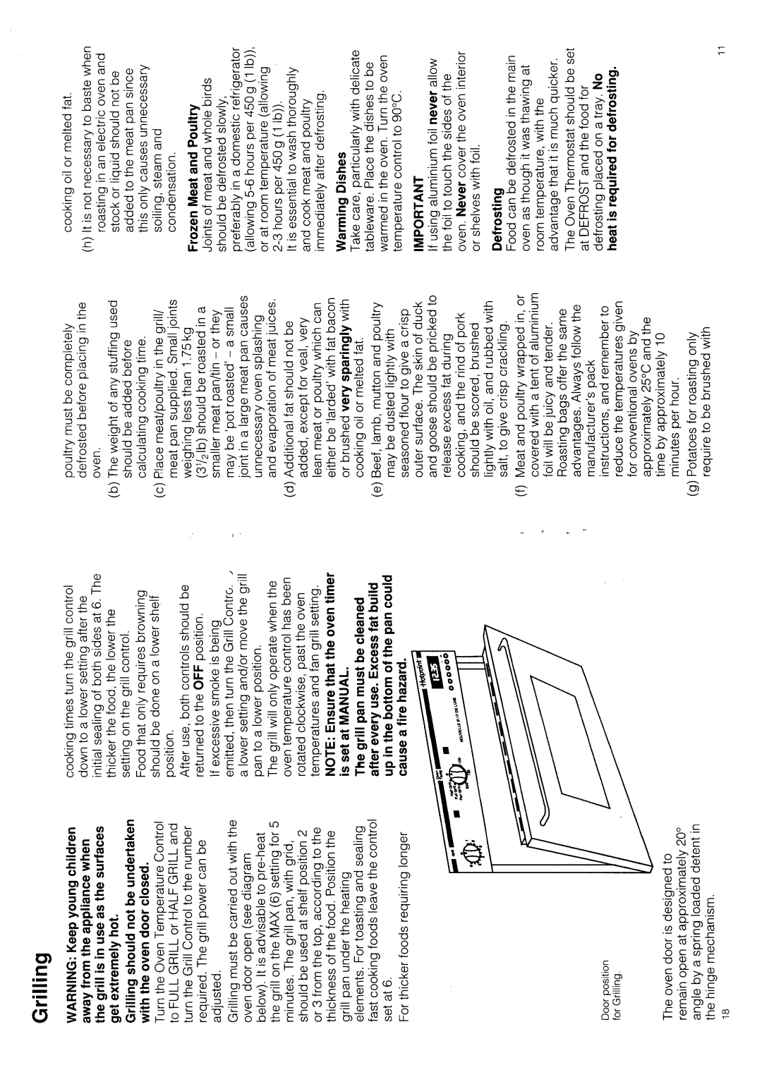 Hotpoint 6117 manual 