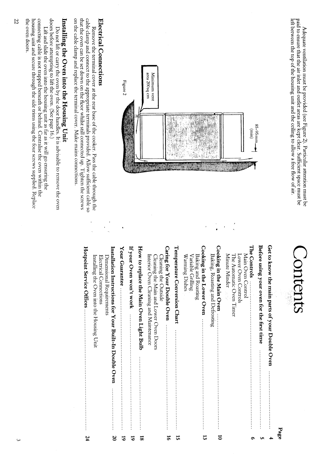 Hotpoint 61250 manual 