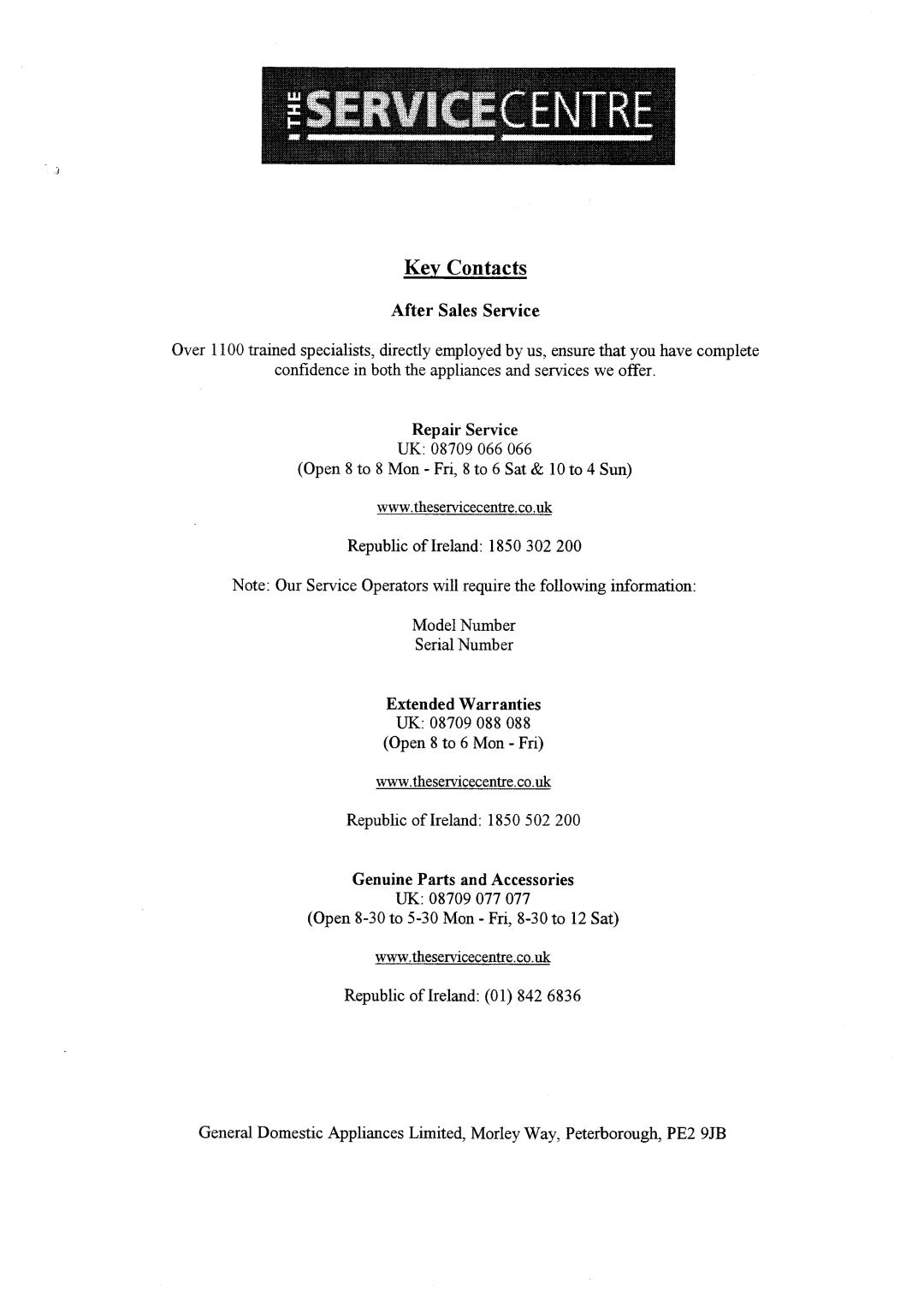 Hotpoint 6171 manual 