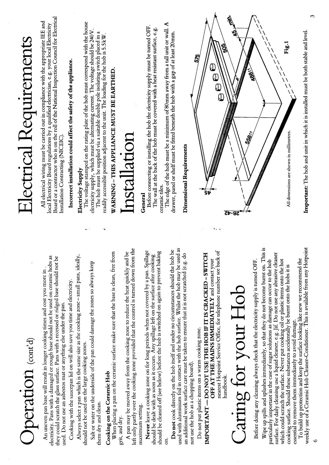 Hotpoint 6340 manual 