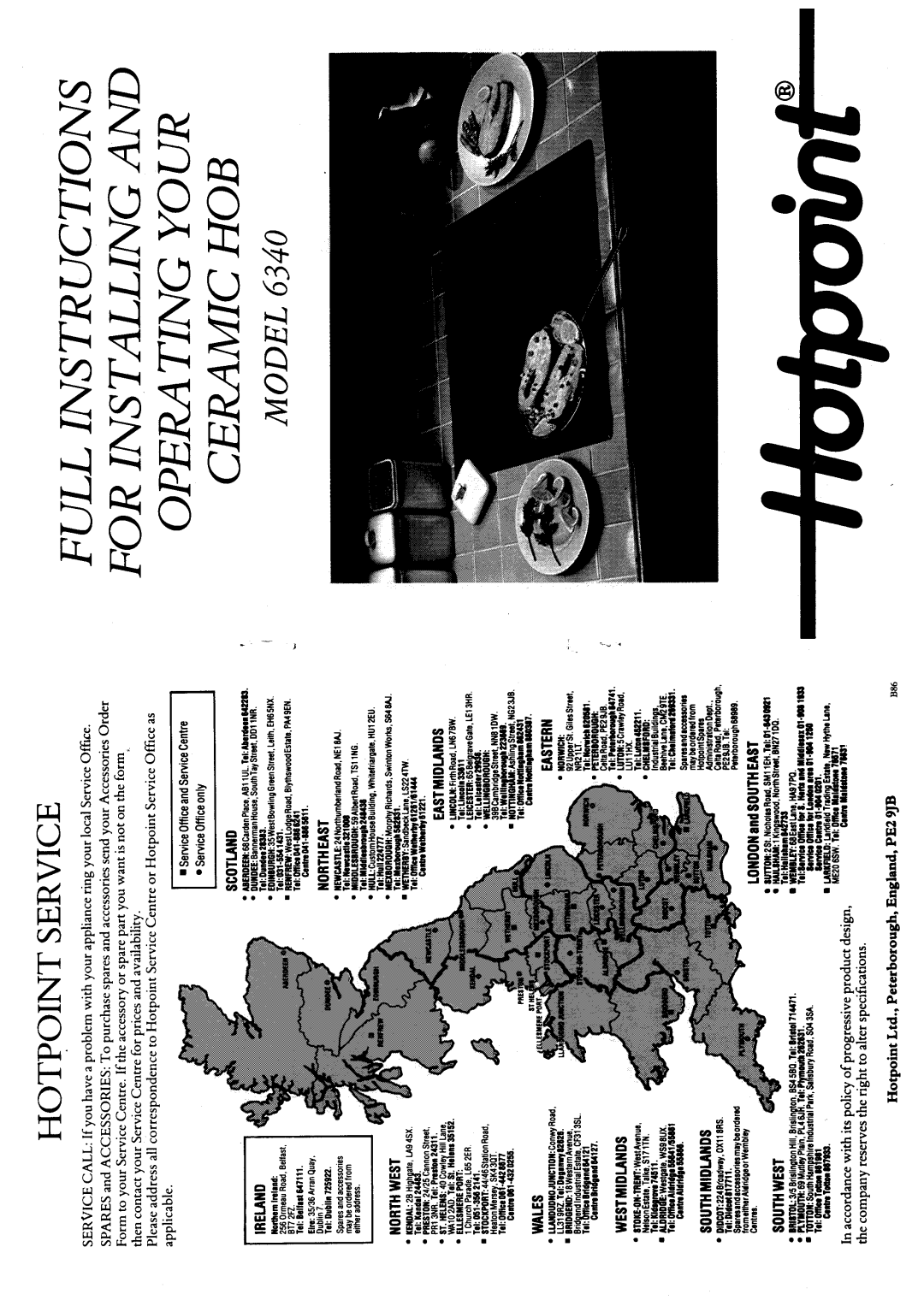 Hotpoint 6340 manual 