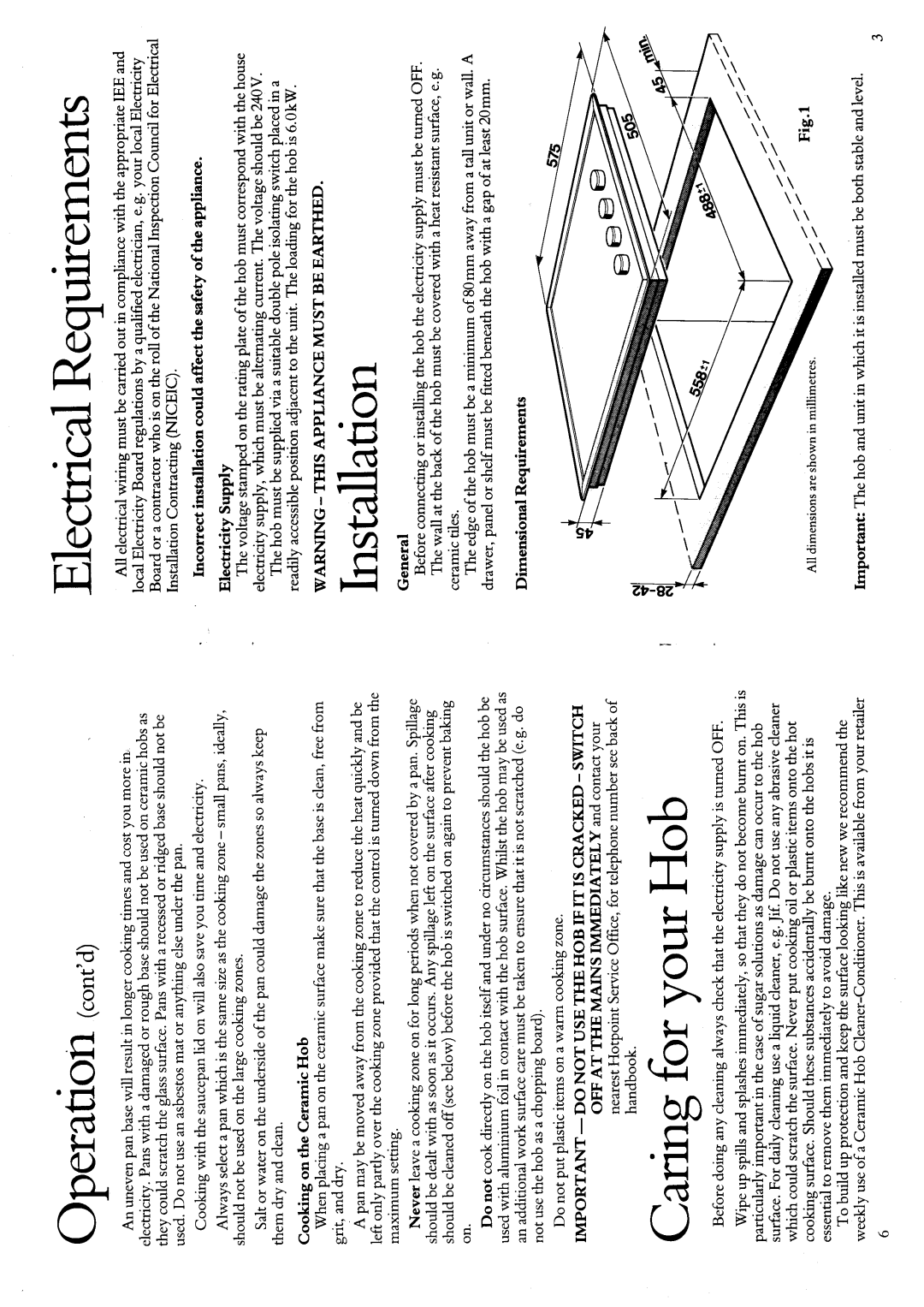 Hotpoint 6341 manual 