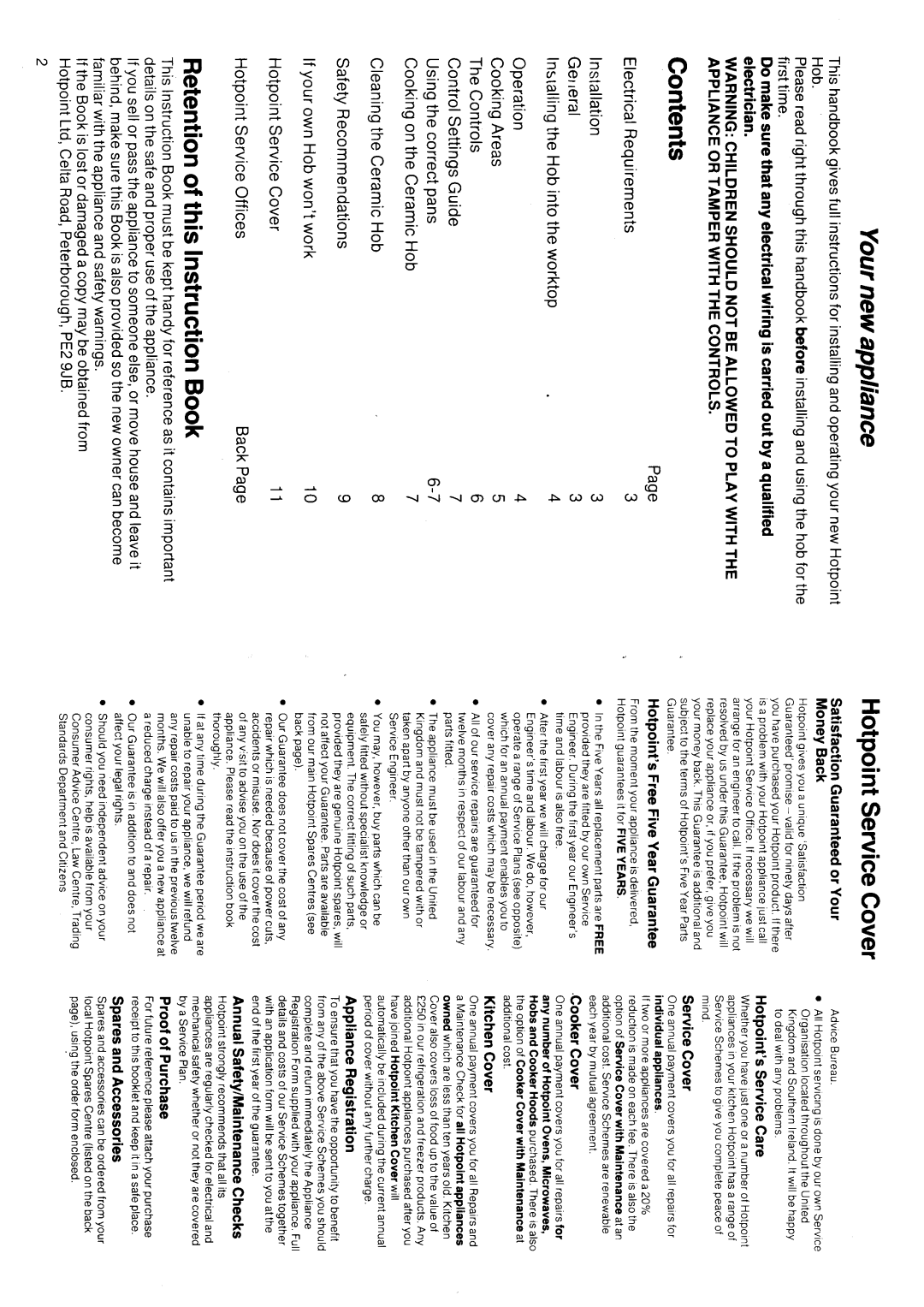 Hotpoint 6342 manual 