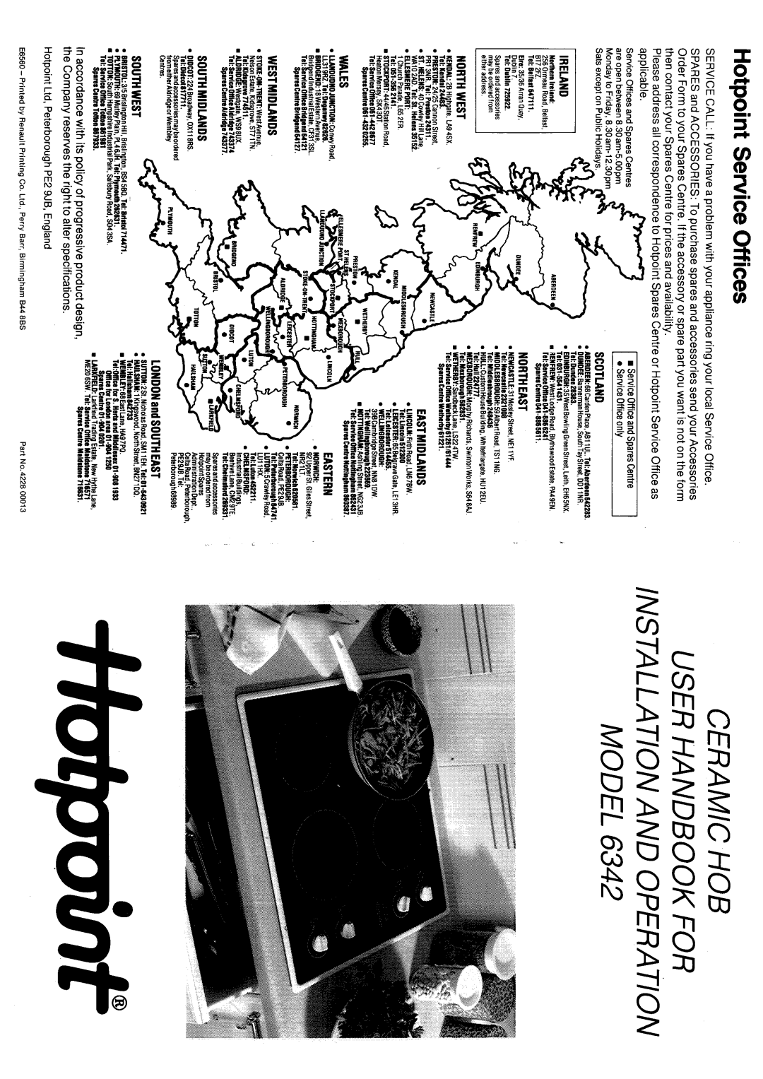 Hotpoint 6342 manual 