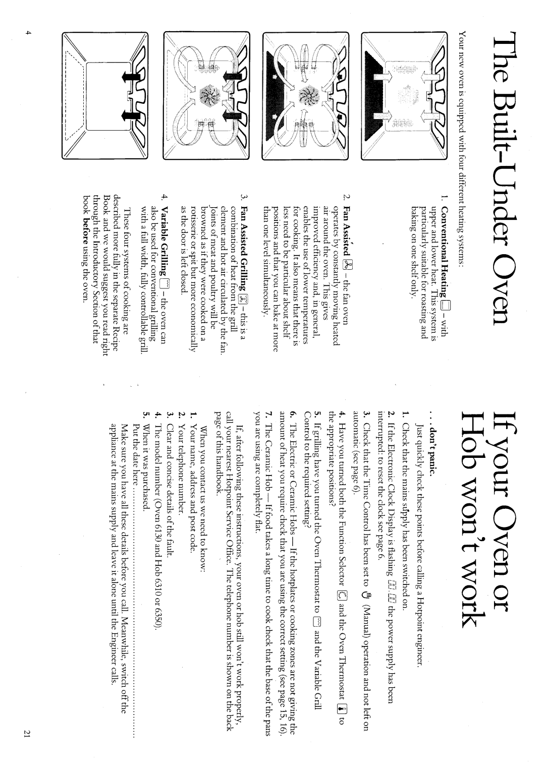 Hotpoint 6350 manual 