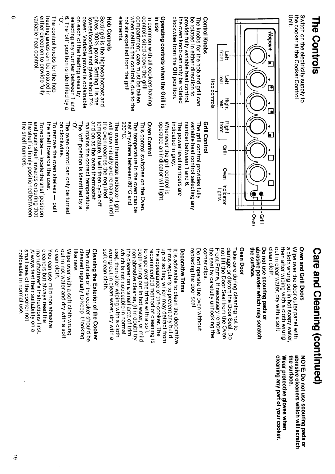 Hotpoint 6500 manual 