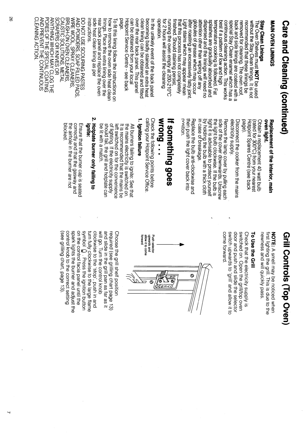 Hotpoint 6556 manual 