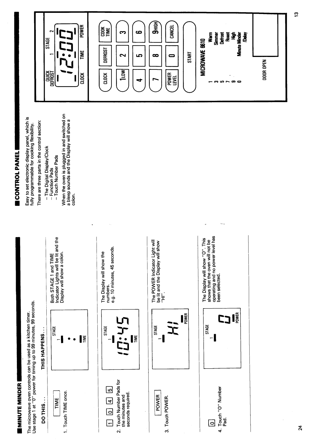 Hotpoint 6610 manual 