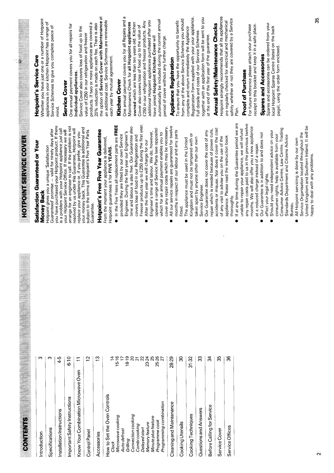 Hotpoint 6640 manual 