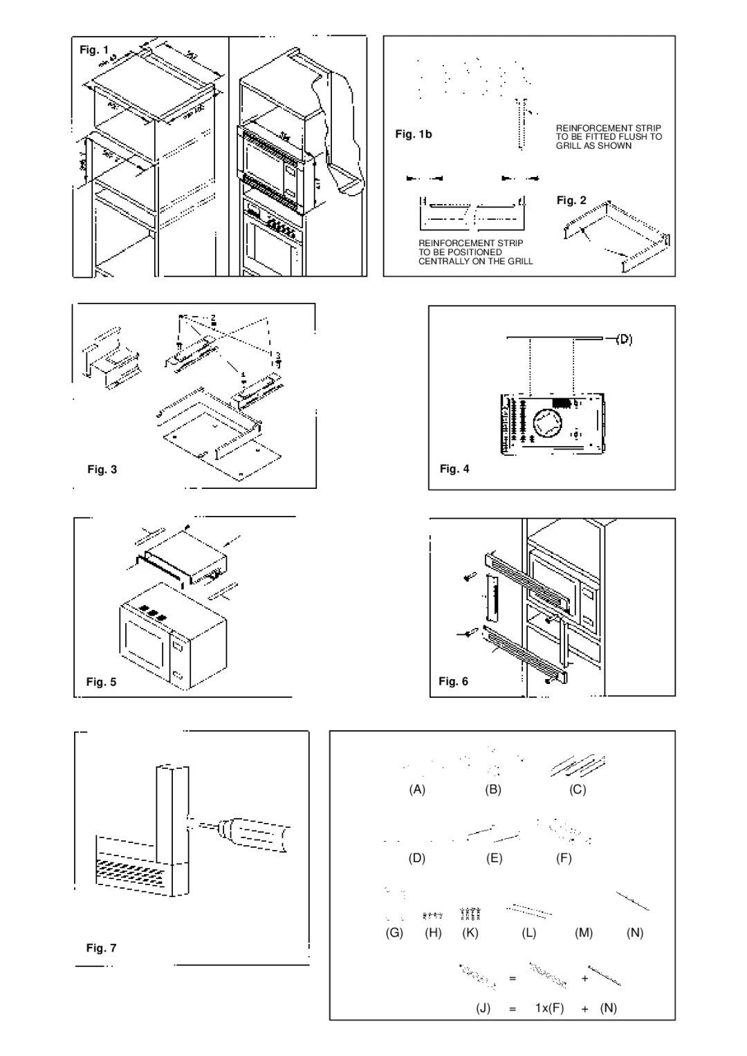 Hotpoint 6665 installation instructions 1xF 