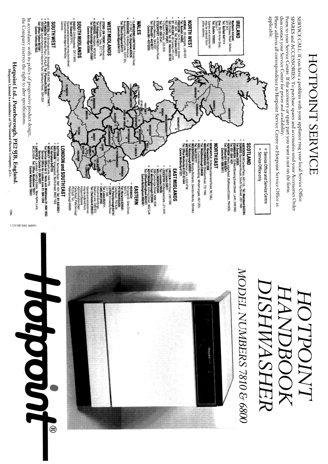 Hotpoint 7810 manual 
