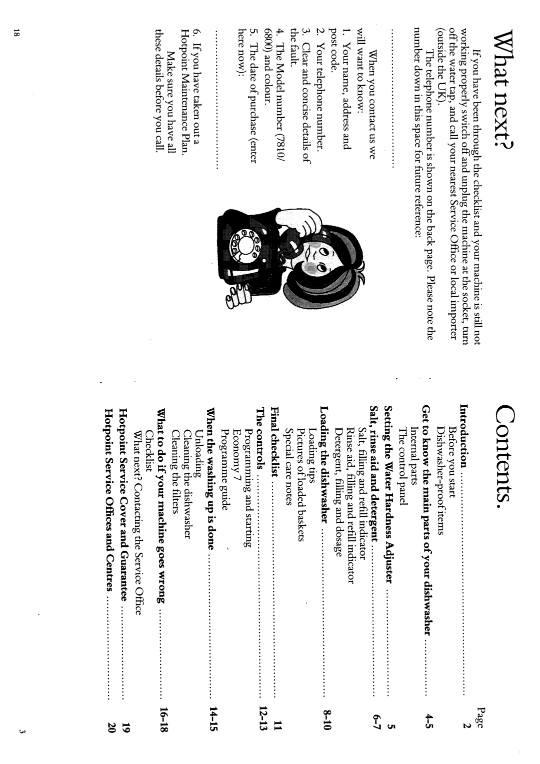 Hotpoint 7810 manual 