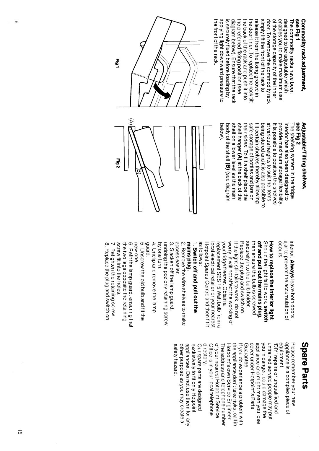 Hotpoint 8562 manual 